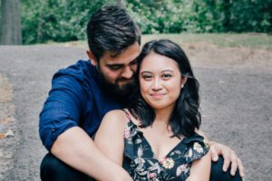 couple in a park