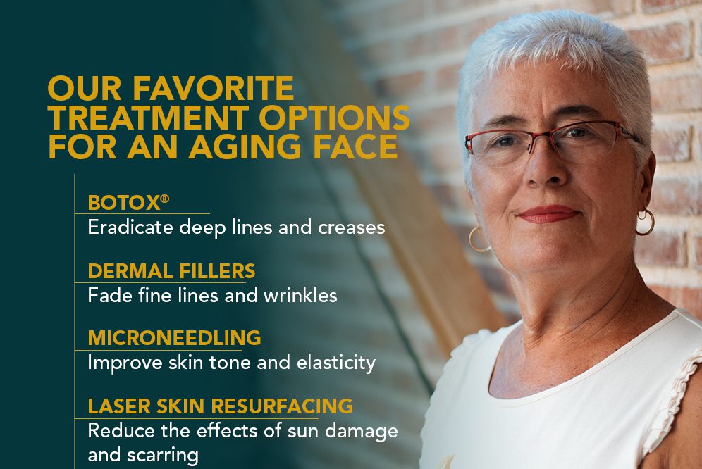 Our Favorite Treatment Options for an Aging Face